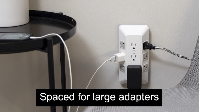 Amazon.com: GE 9-Outlet Surge Protector, Multi Plug Outlet